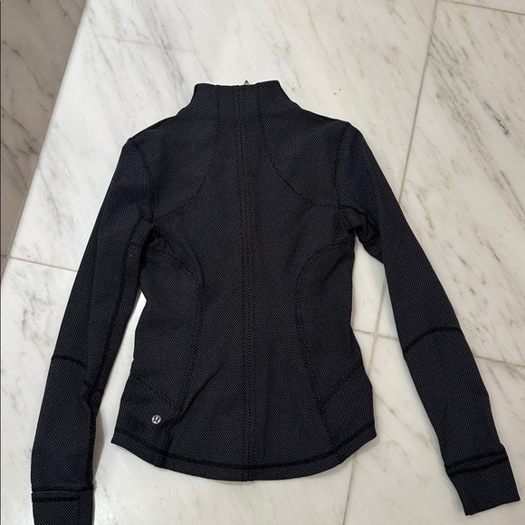Lululemon Athletica Black and Gray full zip - Picture 3 of 3